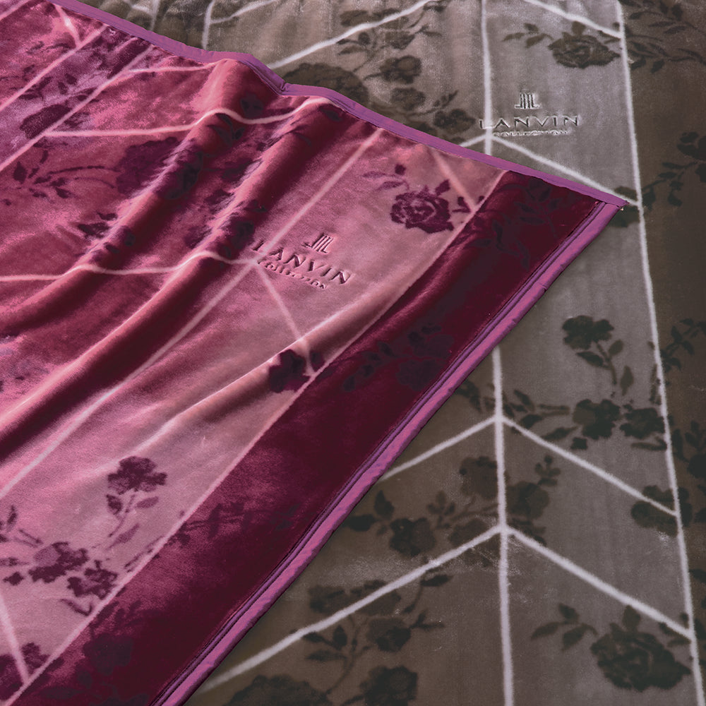 アクリル毛布（毛羽部分）/ラヴィサン《LANVIN COLLECTION/ランバン