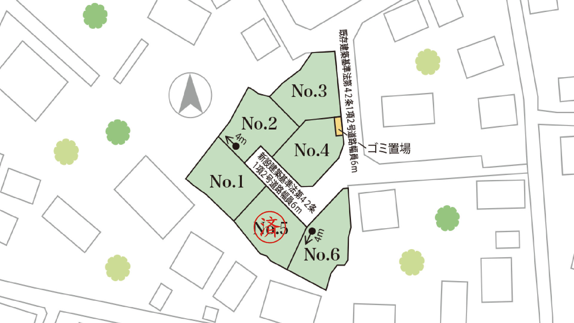 山梨県甲府市上石田C（全6区画） | 山梨で新築・注文住宅建てるなら