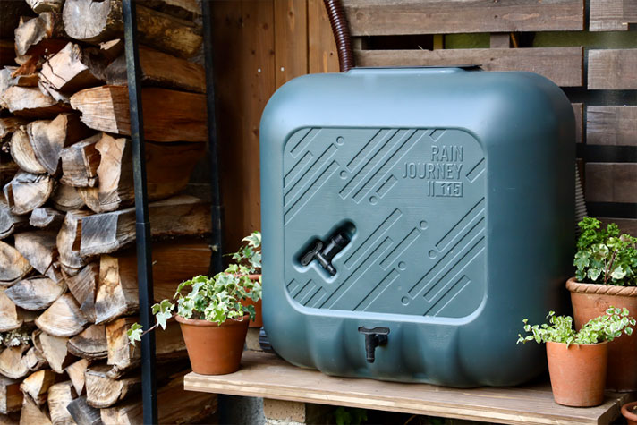 35%OFF 雨水タンク 2台連結セット RainJourney レインジャーニーダブル