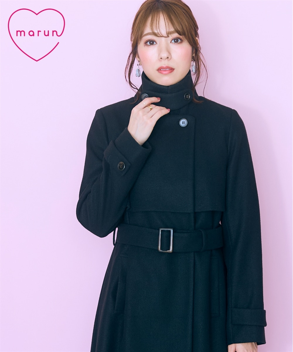 大きいサイズ＞2wayカラーロングコート marun 通販【ニッセン】