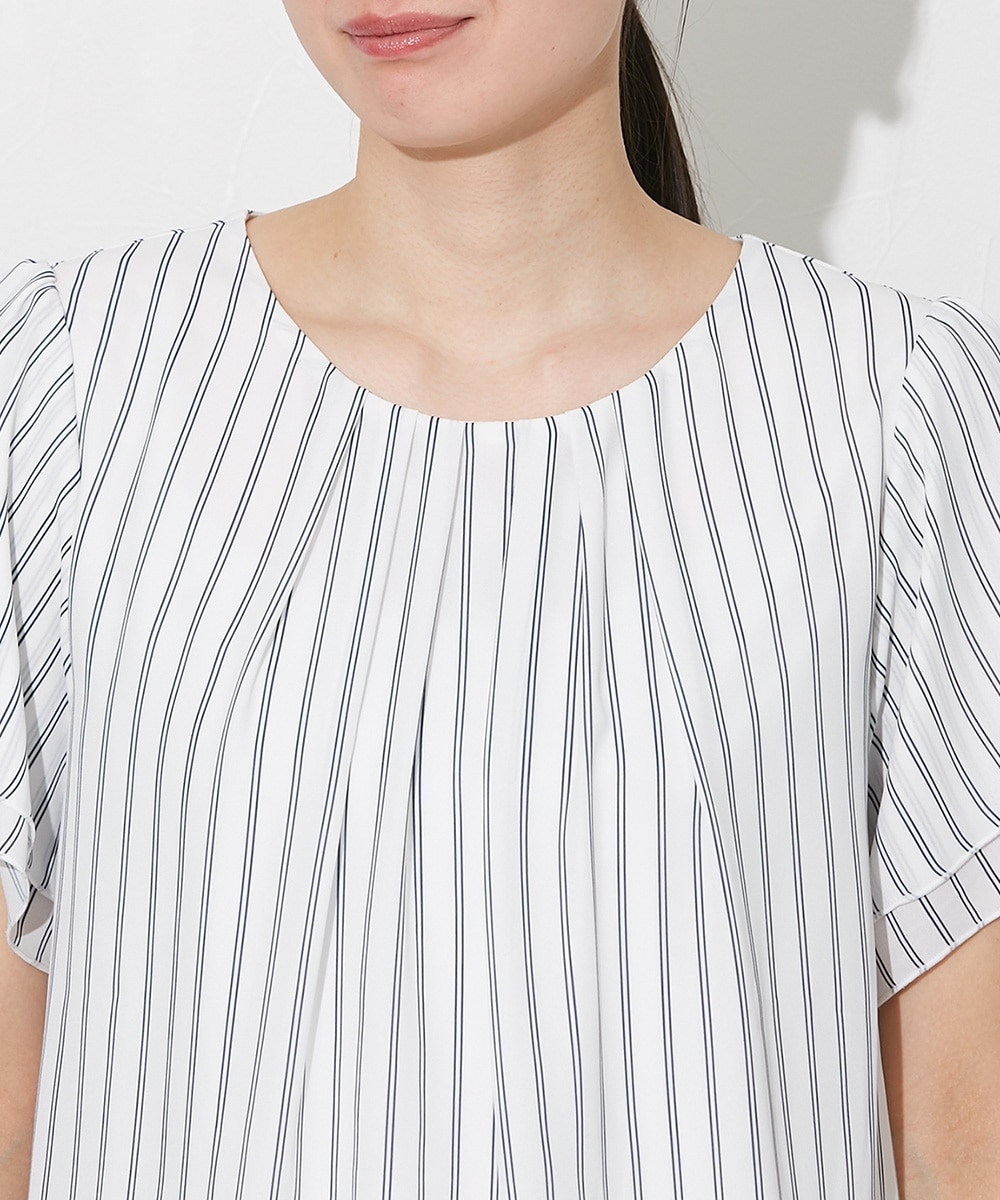 高身長 ジョーゼットフレアブラウス （トールサイズ） 通販【ニッセン】