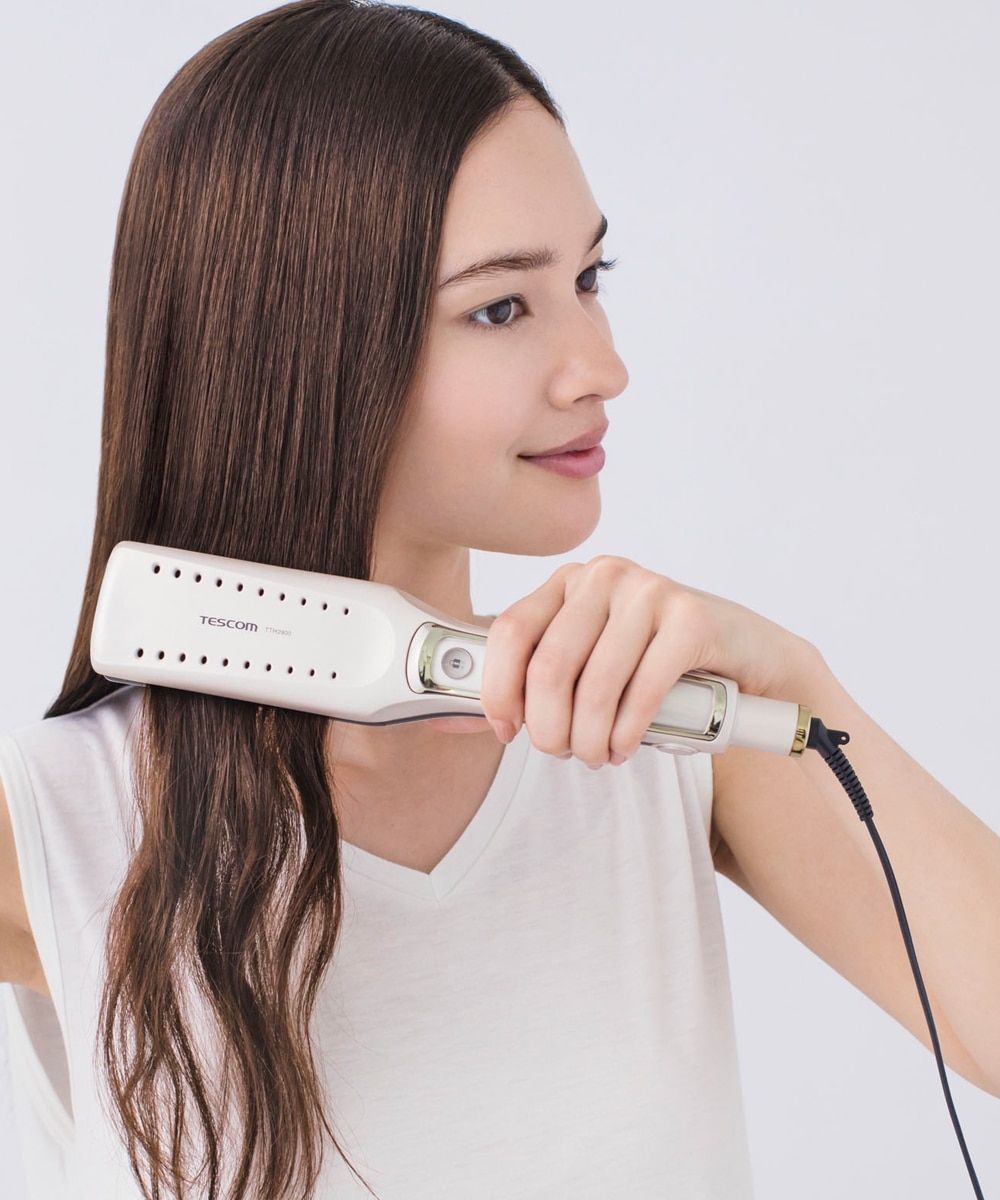 テスコム マイナスイオンヘアーアイロン TTH2800 通販【ニッセン】