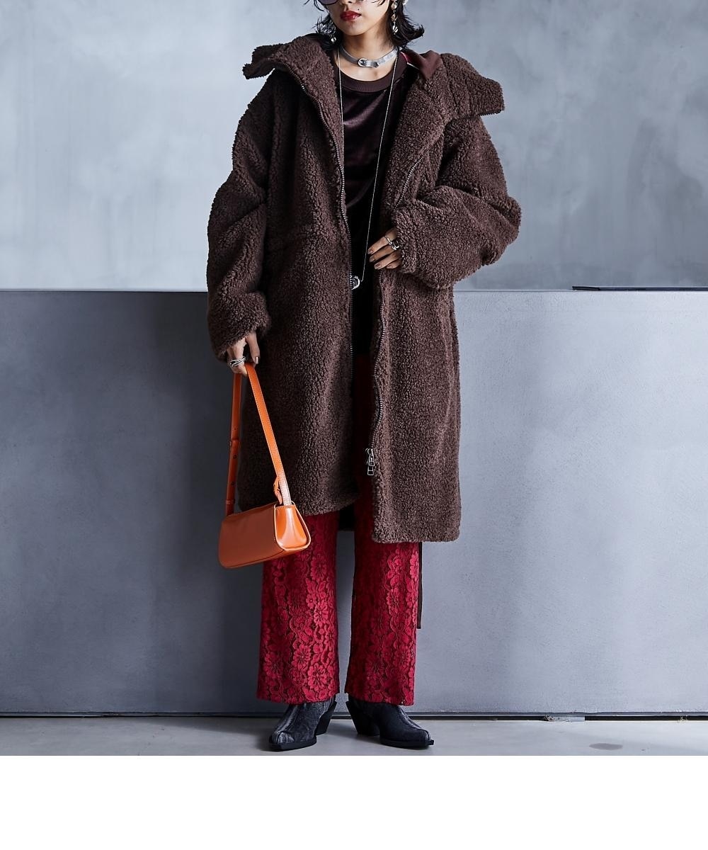 ボアモッズコート＜大きいサイズ有＞GEVS. 通販【ニッセン】