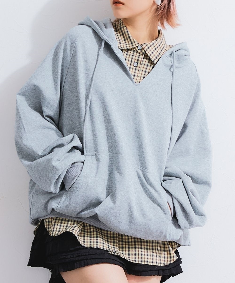 スリットデザインスウェットパーカー 通販【ニッセン】