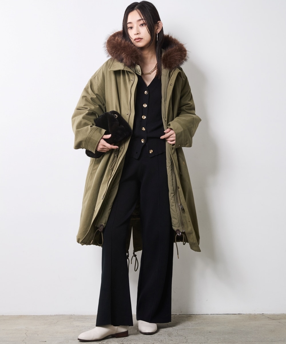 ライナー付モッズコート＜大きいサイズ有＞シックスタイル 通販