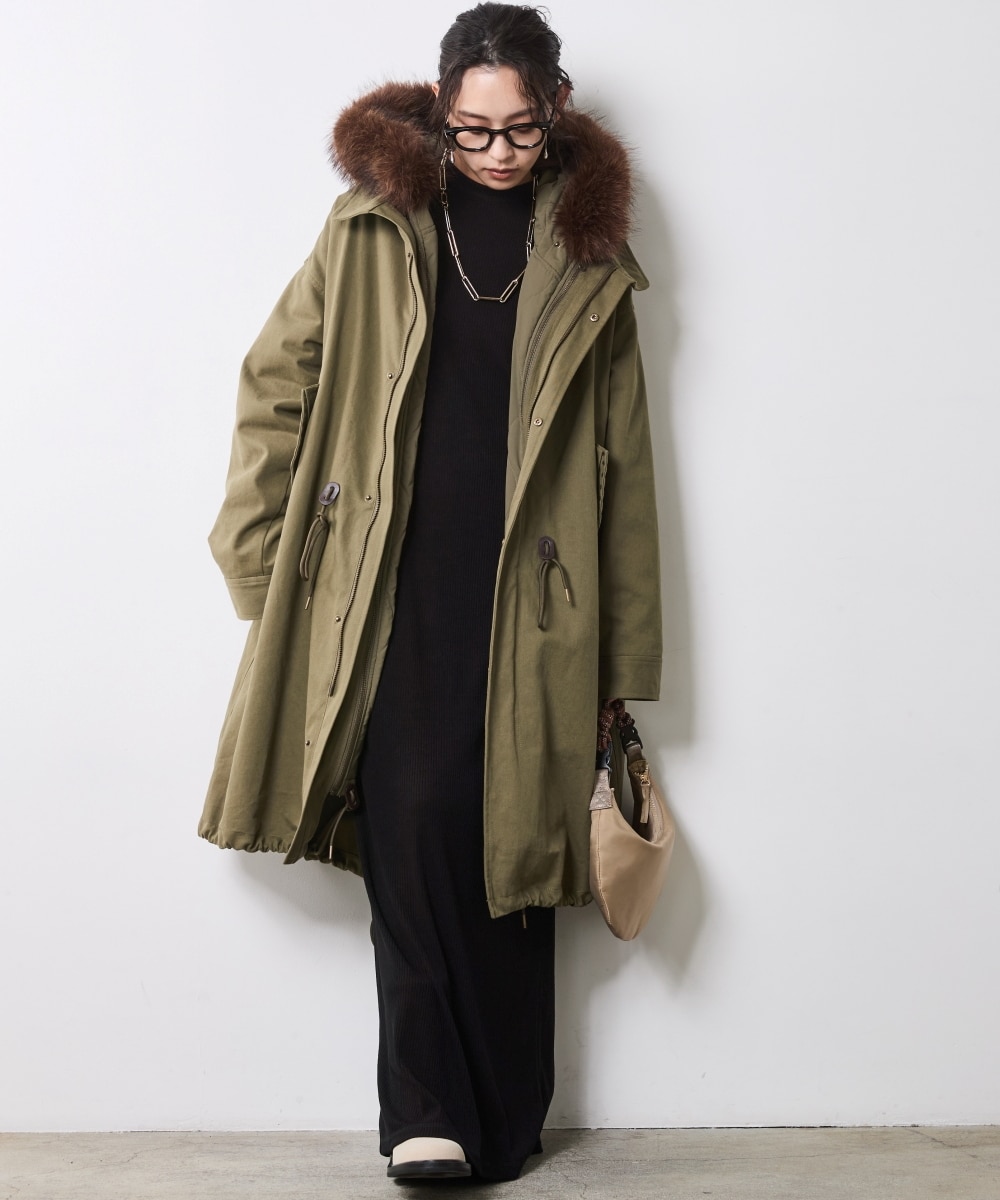 ライナー付モッズコート＜大きいサイズ有＞シックスタイル 通販