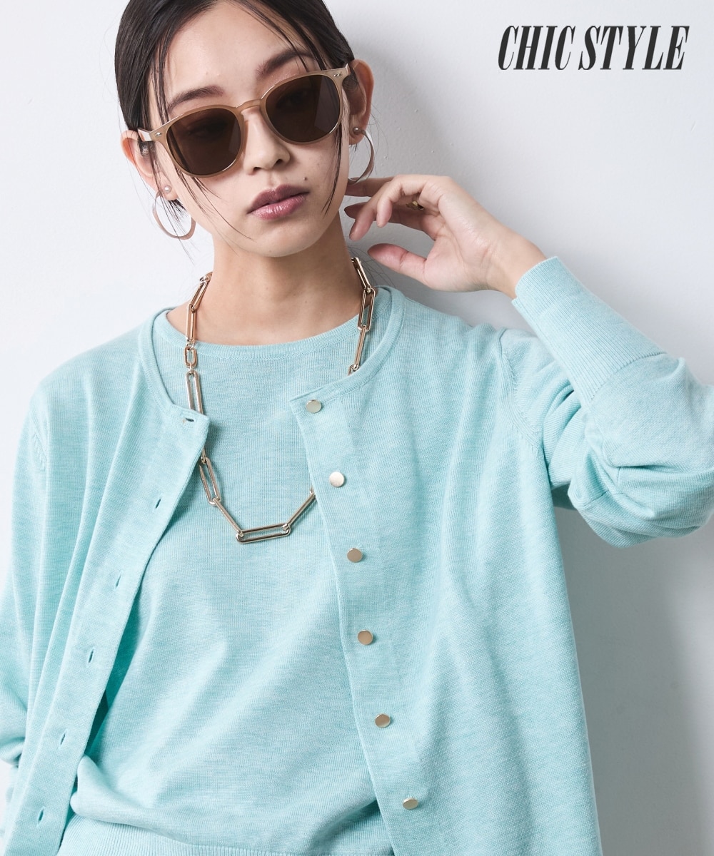 ニットアンサンブル＜大きいサイズ有＞シックスタイル 通販【ニッセン】