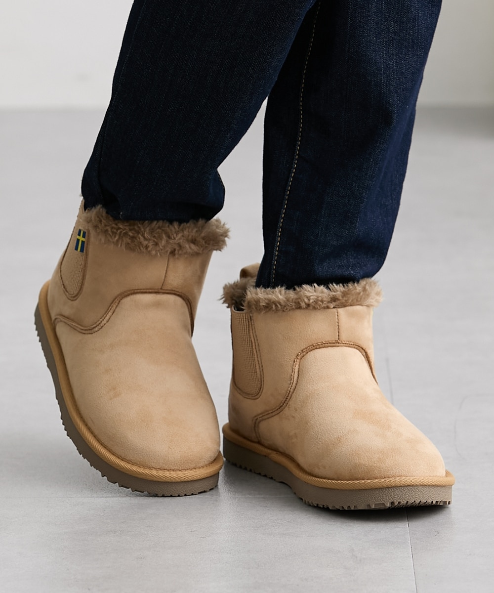 スカンジナビアンフォレスト サイドゴアムートンブーツ 通販【ニッセン】