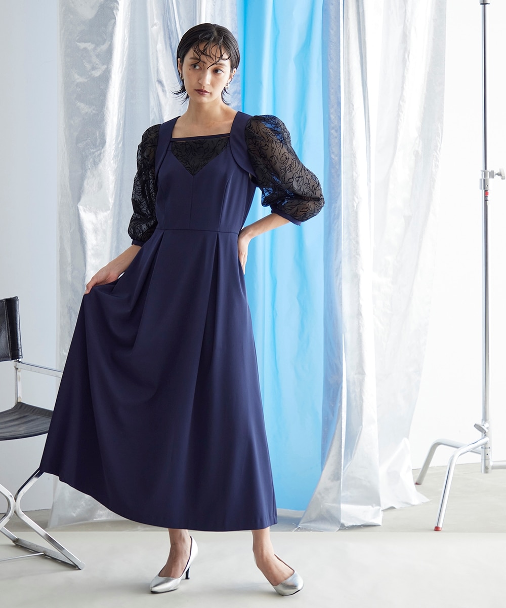 結婚式・パーティー・オケージョンドレス】カットオフデザイン