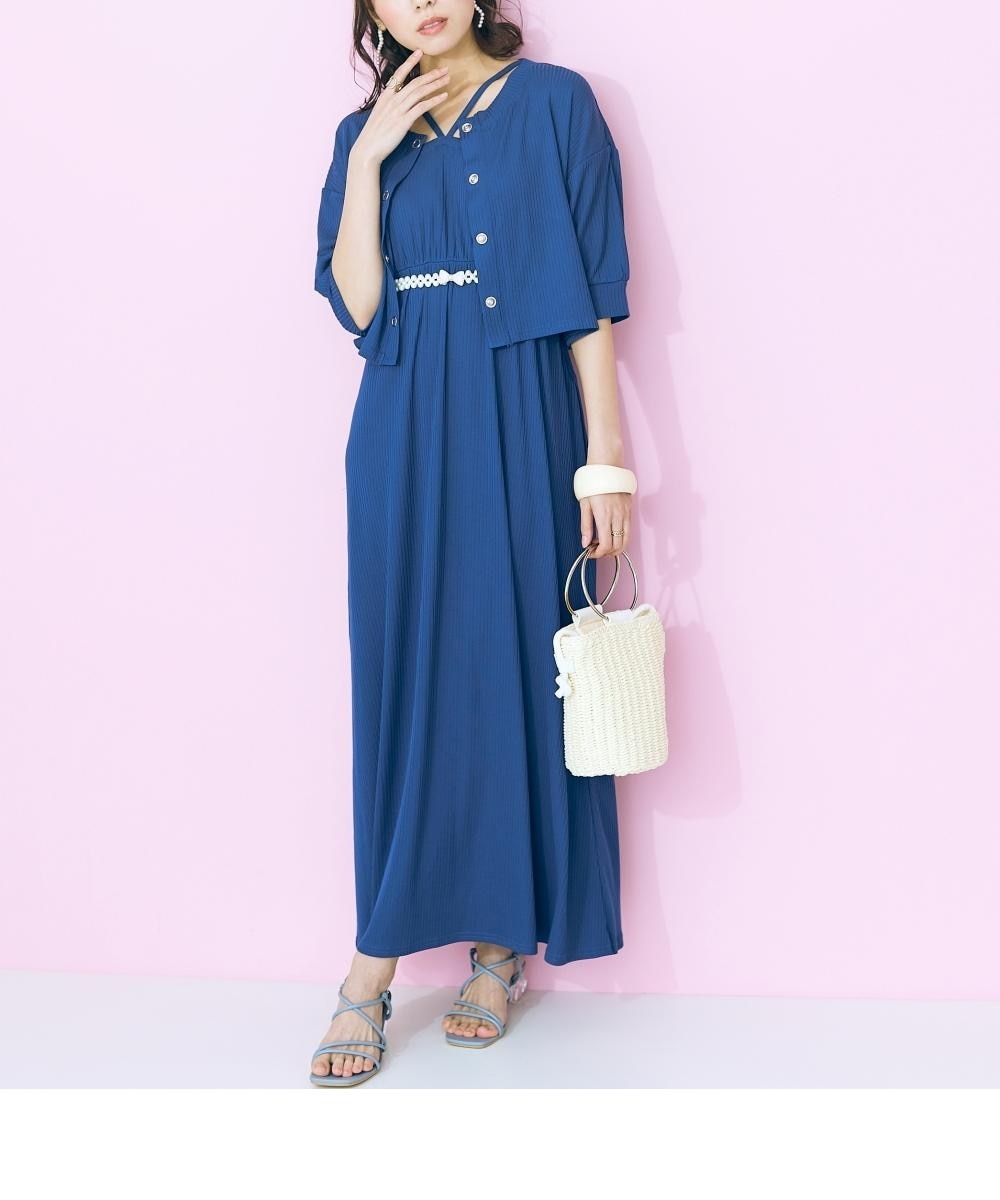 大きいサイズ＞ワンピース＋カーディガンセットアップ marun 通販