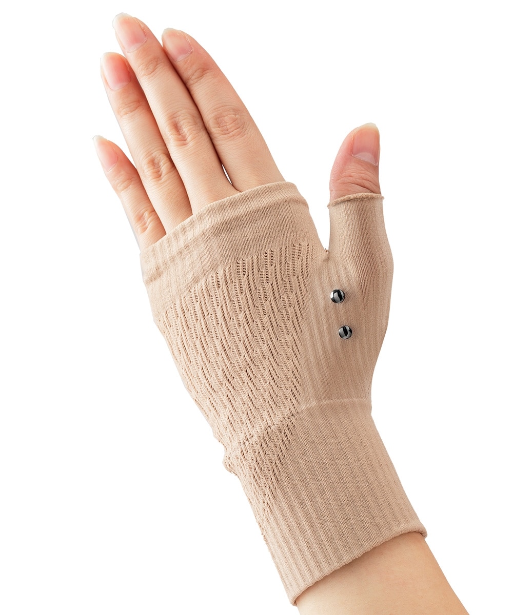 ☆腱鞘サポーター着圧磁気らーく メッシュタイプ 通販【ニッセン】