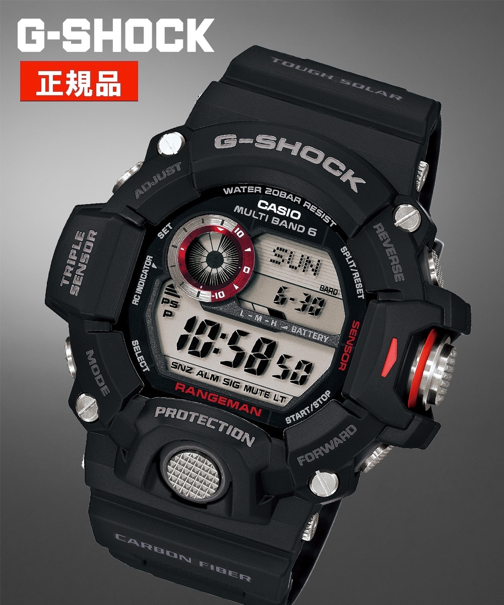 廃盤）CASIO G-SHOCK ソーラー充電式・電波ウォッチ GW-9400J-1JF 通販