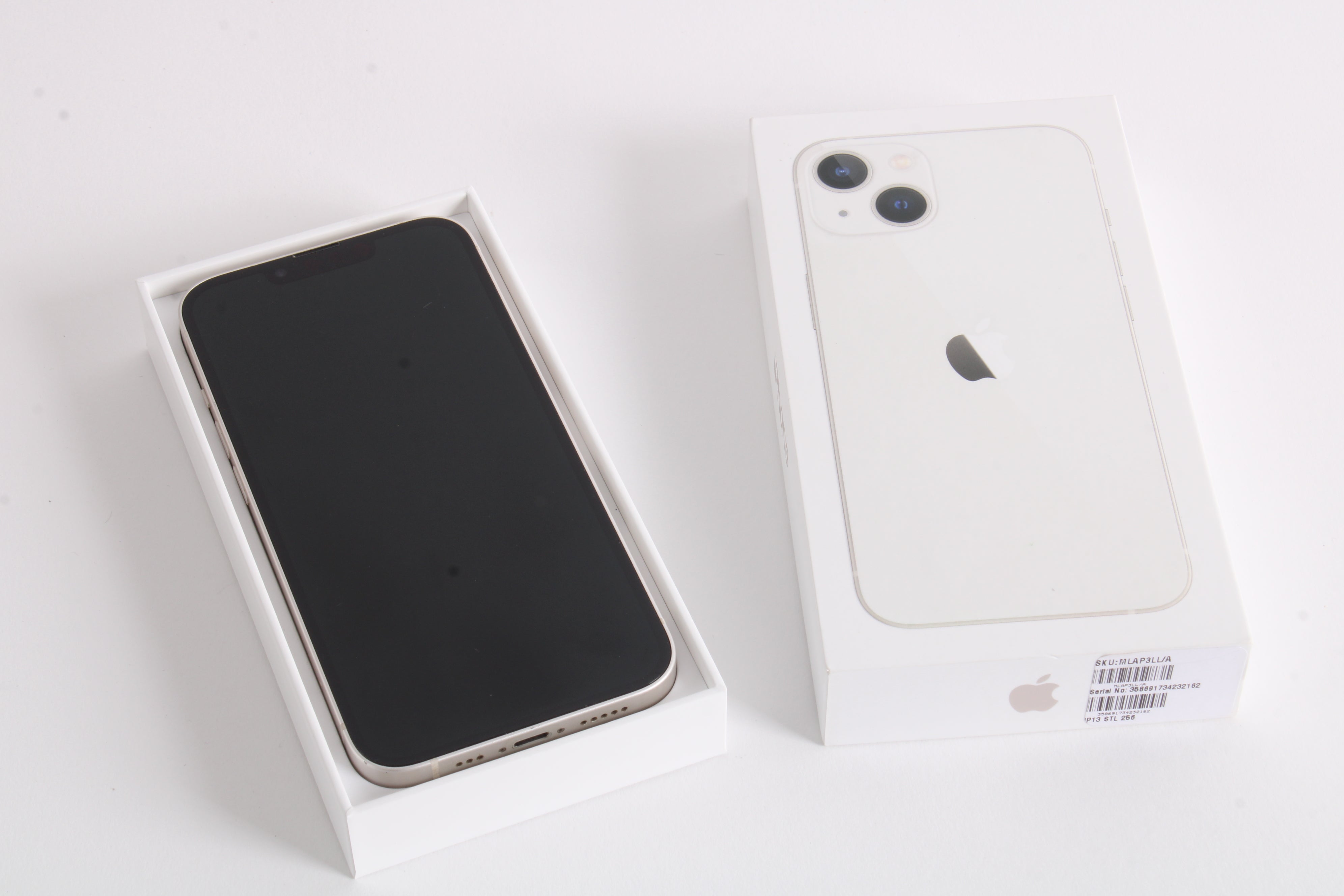Apple iPhone 13 MLAP3LL/A 256GB Starlight A2482 (194252704844