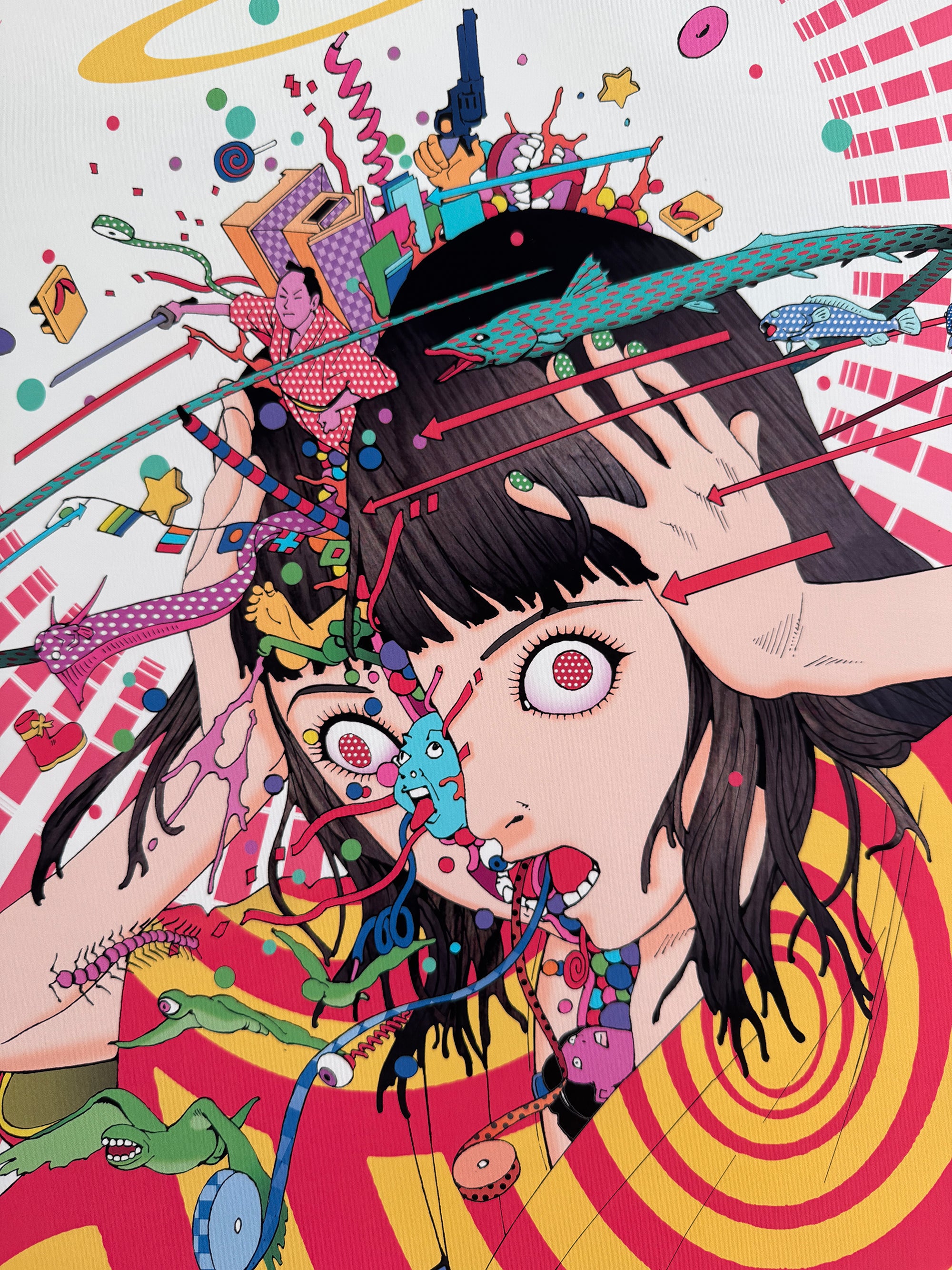 A1 Shintaro Kago - Headache Scroll – Nucleus Portland