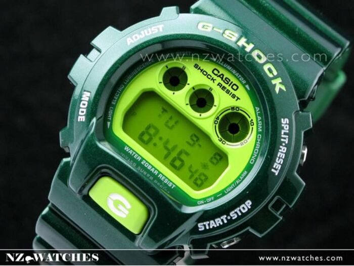 BUY Casio G-Shock Crazy Colors DW-6900CC-3DR Green - Buy Watches