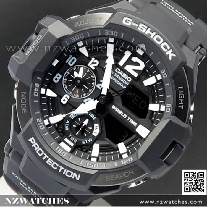 BUY Casio G-Shock GRAVITYMASTER 200M Thermometer Compass Watch GA