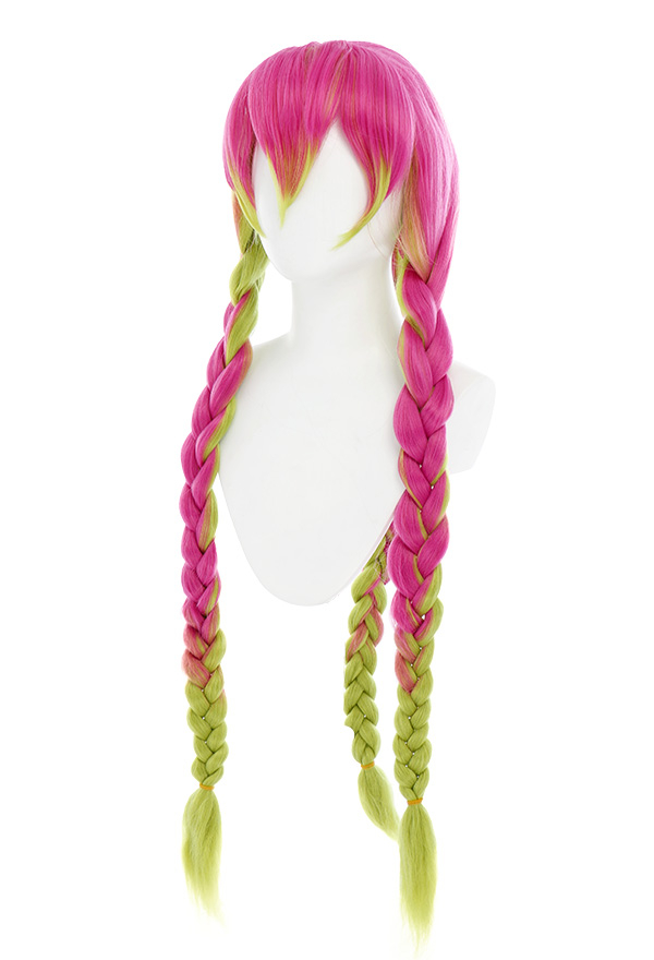 甘露寺蜜璃 コスプレ ウィッグ - 鬼滅の刃 コスプレ | 高品質 かつら 販売