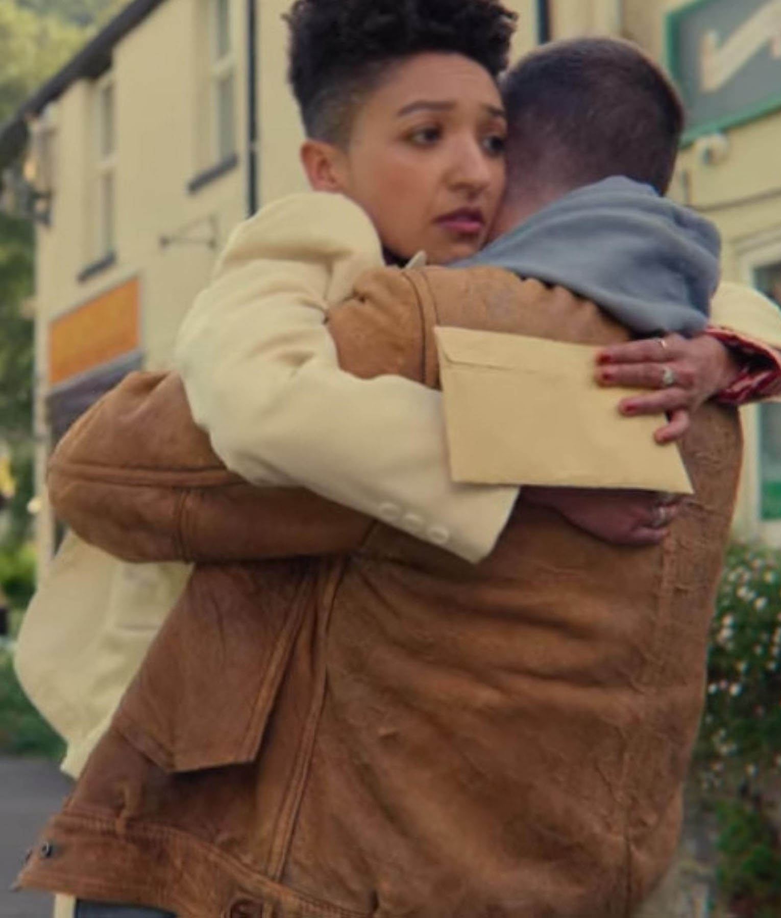 Sex Education - Connor Swindells (Adam) Brown Leather Jacket