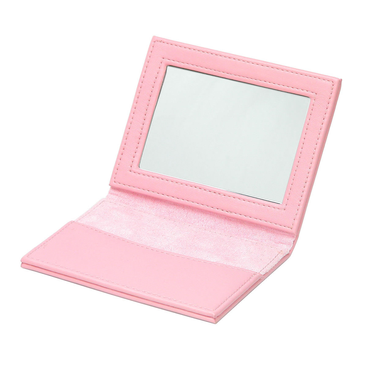 コンパクトミラー ピンク - スマートギフト