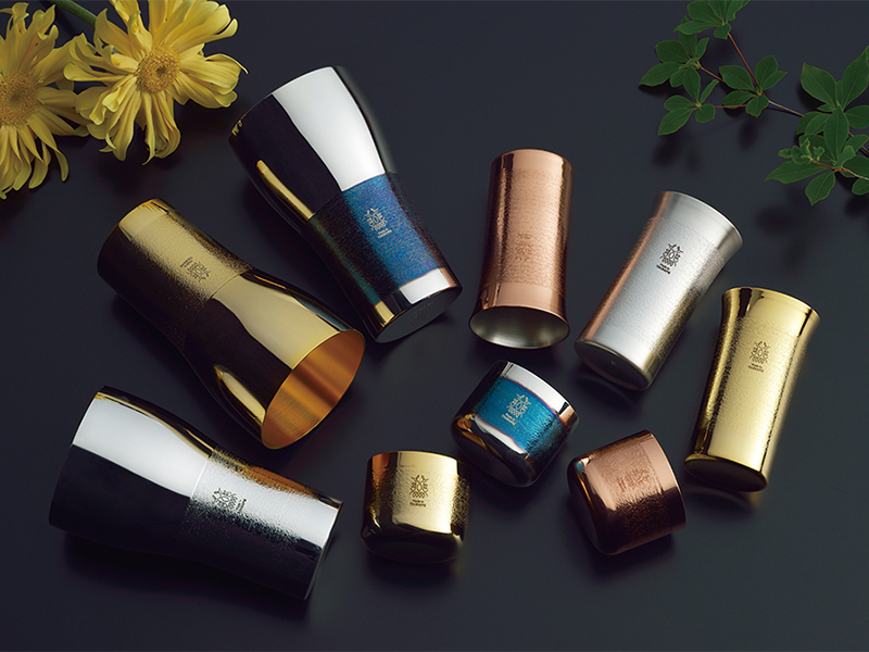 輝 純銅ビアタンブラー 銀古美 | 株式会社タマハシ