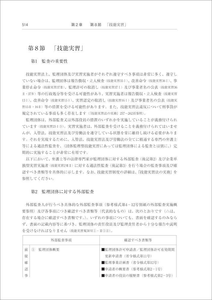詳説 入管法と外国人労務管理・監査の実務－入管・労働法令、内部審査