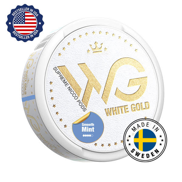 White Gold Smooth Mint - SnusPort