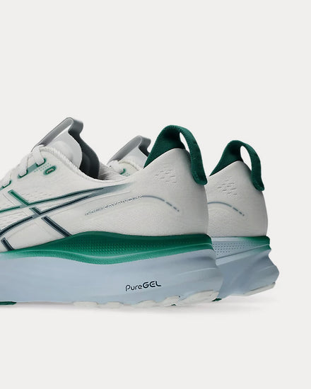 Asics Men's Gel-Kayano 32 White / Jasper Green Running Shoes