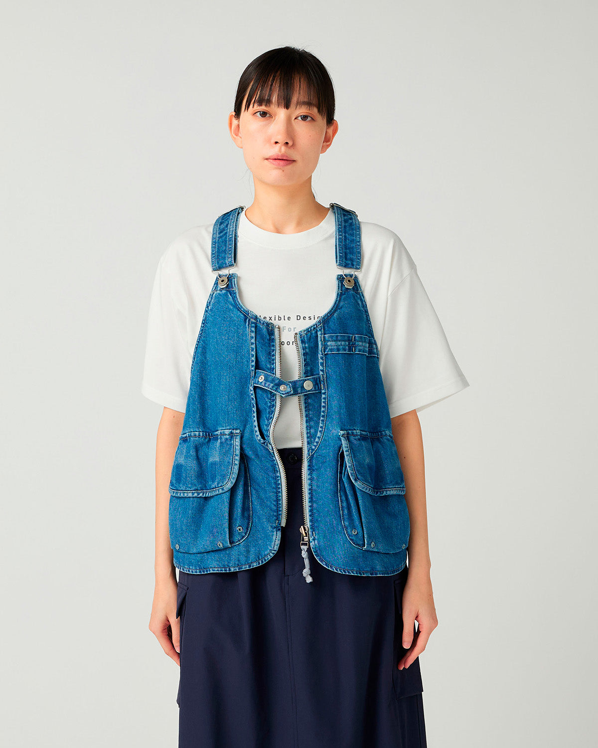 Takibi Denim Vest | Snow Peak