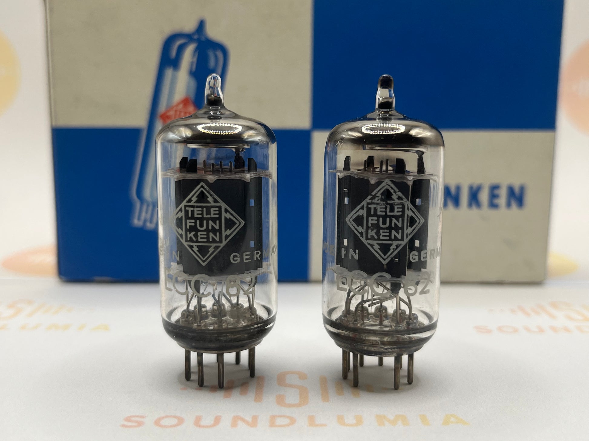 Telefunken ECC82 12AU7 Smooth Plates | Soundlumia