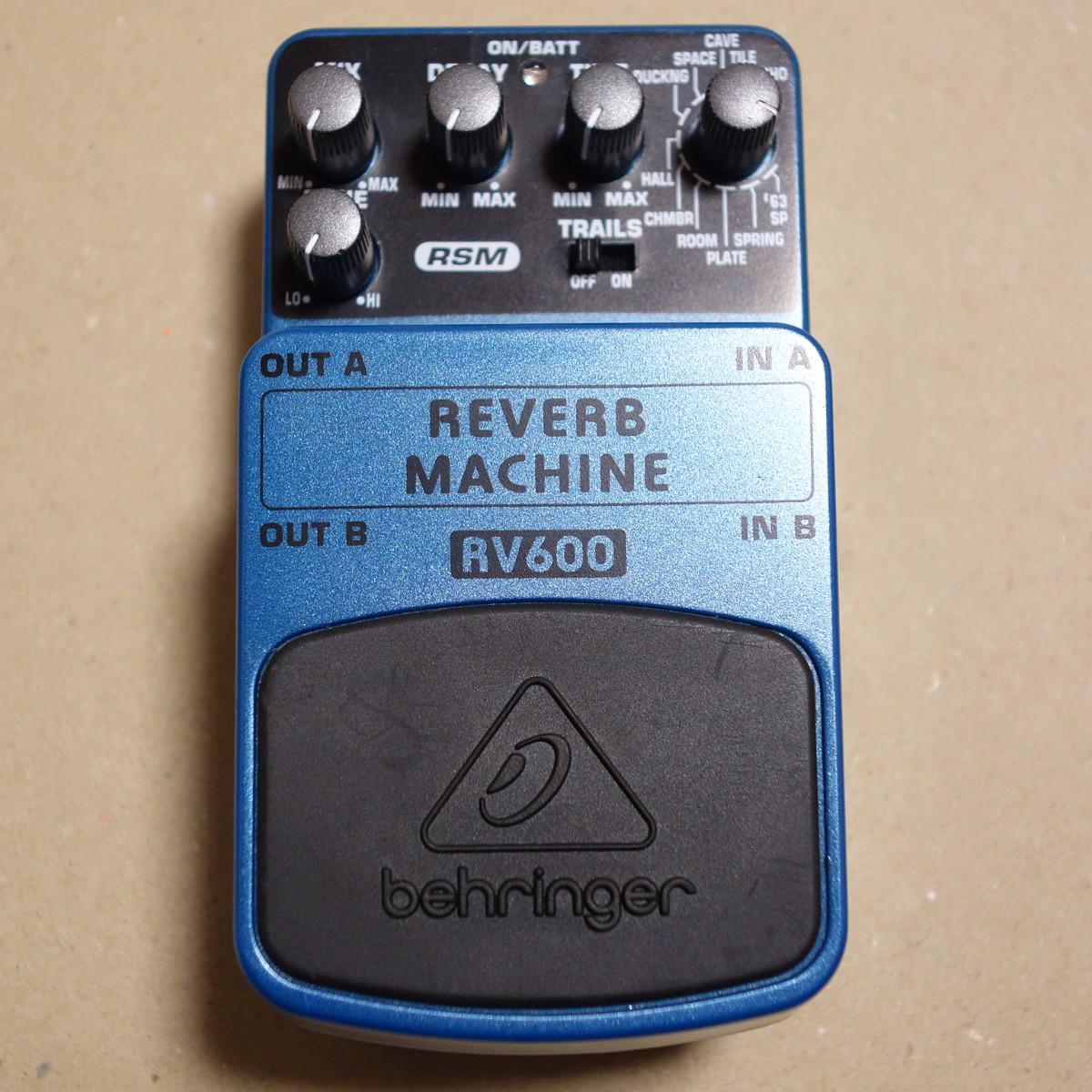 ☆BEHRINGER/ベリンガー REVERB MACHINE RV600 リバーブエフェクター