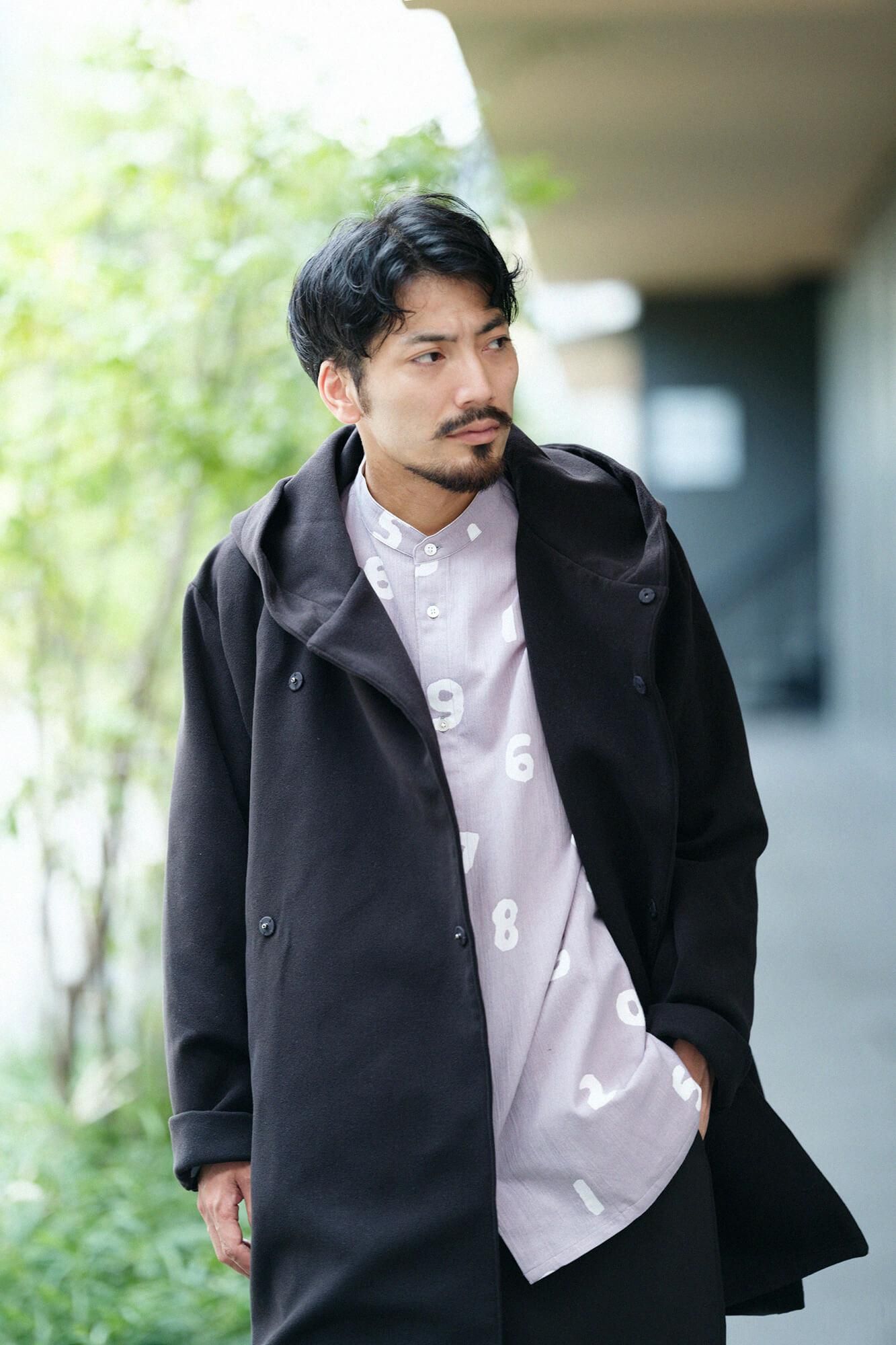 net限定】高島縮 20/20 スタンドカラーシャツ SP／SO-SU-U