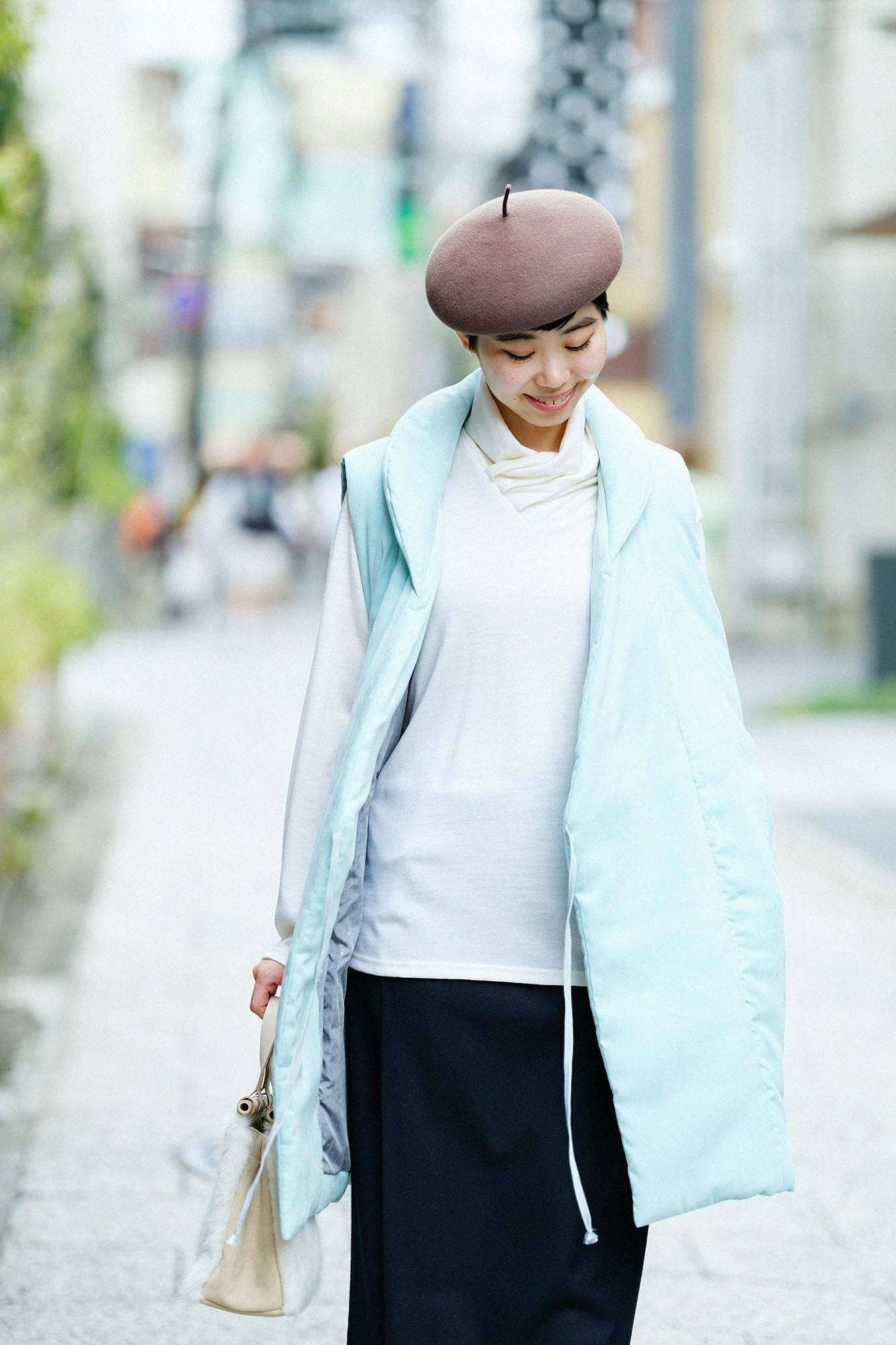 フェイクヌバック 長陣羽織（ながじんばおり） 中綿袷（なかわたあわせ