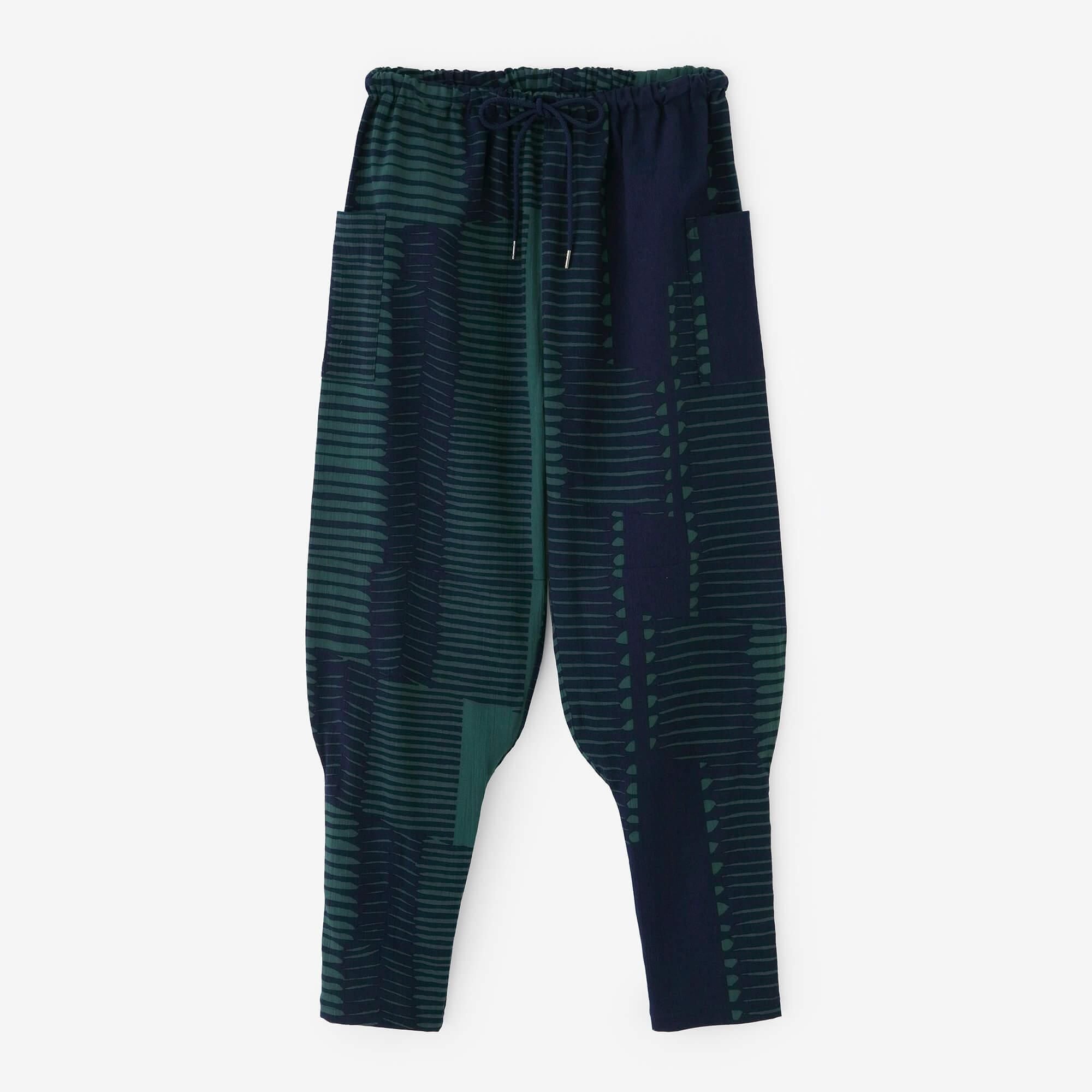 高島縮 20/20 裁付（たっつけ）えんゆう穿き／律（りつ）