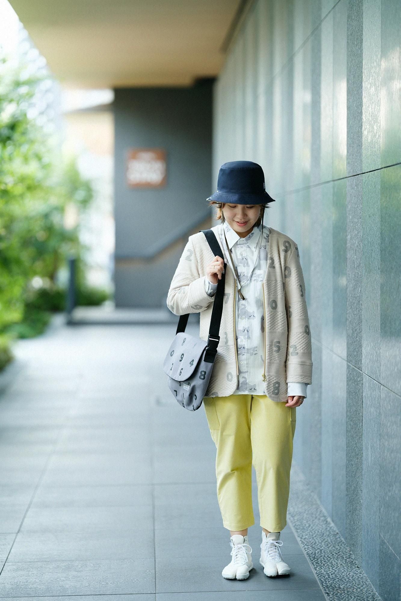 高島縮 20/20 シャツ／ねこ