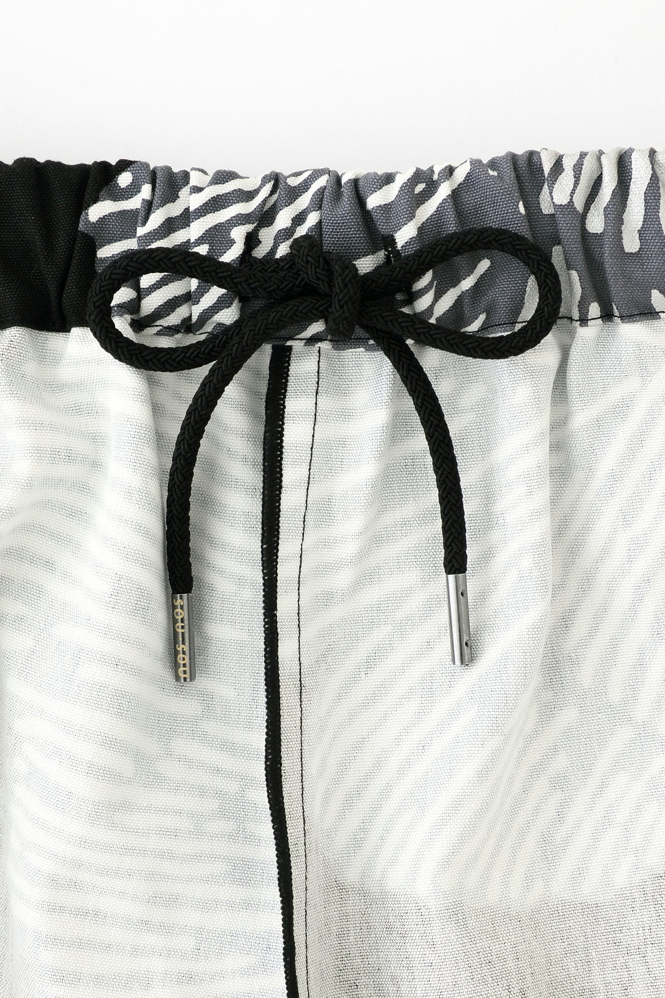 No.12 Canvas Wide-legged Pants ／ Peony