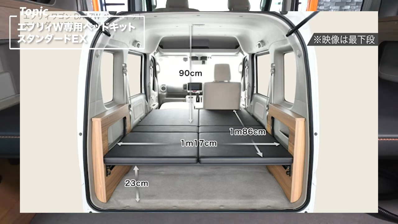 令和7年最新】DA17エブリィワゴンに最適！おすすめベッドキットで快適