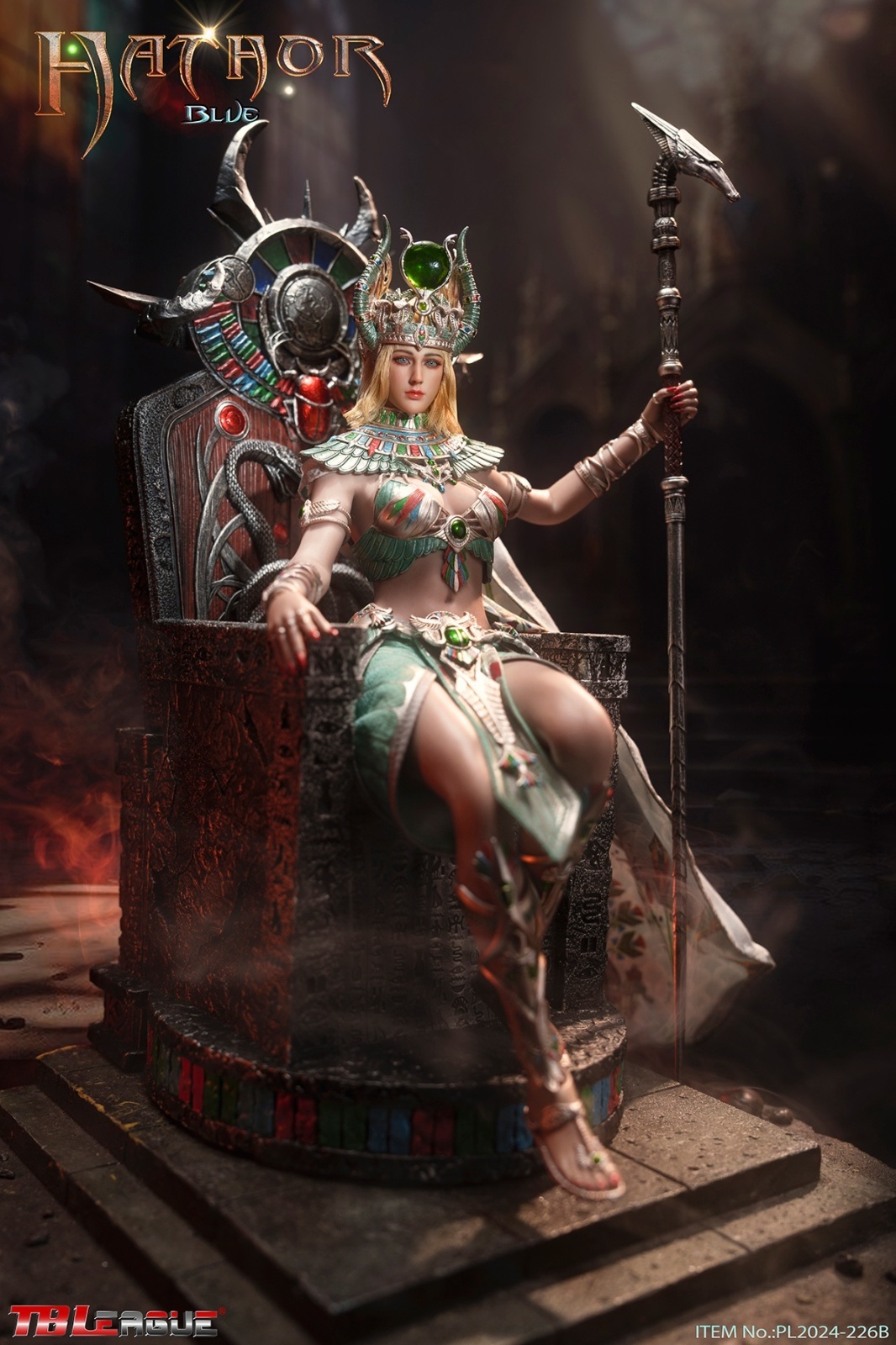 フィギュア専門店 -ソダチトイズ / 予約 TBLeague Hathor- Blue 1/6