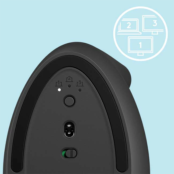 マウス Lift(Chrome/Android/iPadOS/Mac/Windows11対応) グラファイト