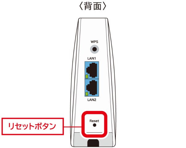 メッシュWi-Fiルーターの再設定方法 | インターネット・固定電話