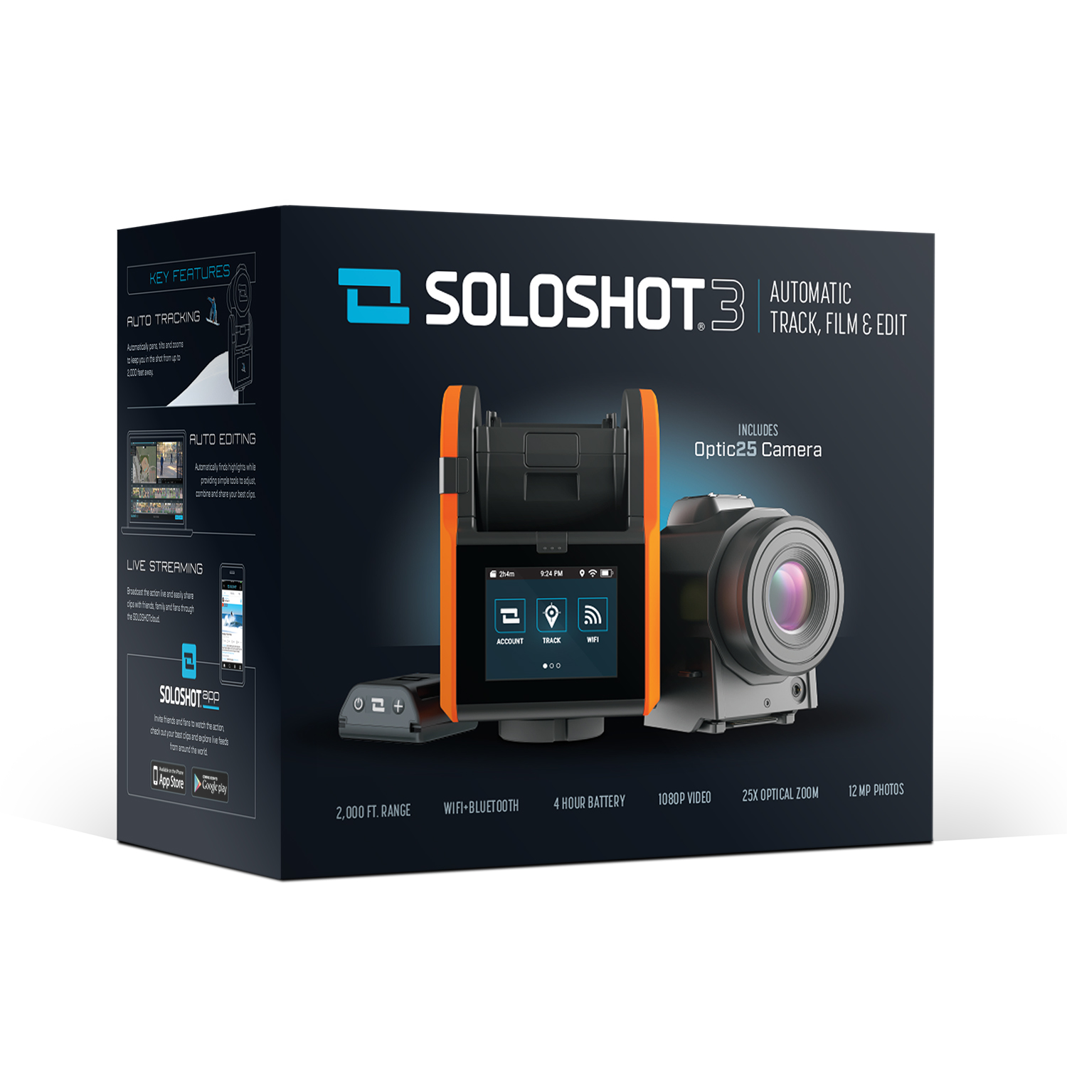 SOLOSHOT3 Optic25 カメラキット - SOLOSHOT3 自動追跡型ロボット