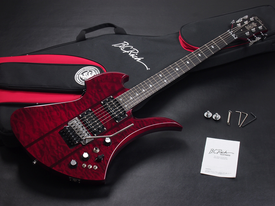 B.C.Rich Mockingbird Legacy ST with Floyd Rose – Trans Red 税込