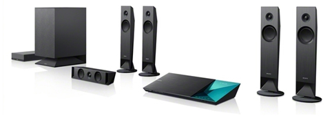 TV前にすっきり設置 高さ5cmのスリムなサウンドバーなどホームシアター