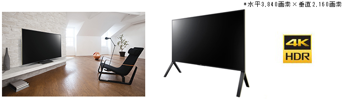 ソニー史上最高画質”4K HDRブラビア（R）フラッグシップモデル Z9D