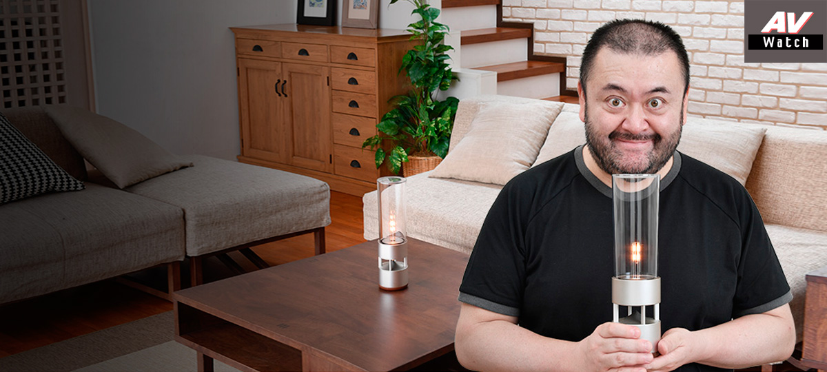 3拍子揃った「グラスサウンドスピーカー」にスタパ齋藤ハマりまくり