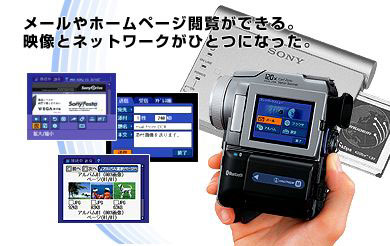 ネットワークハンディカム DCR-PC120