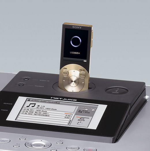 NAS-D500HD 特長 : HDDコンポから持ち出す | システムステレオ | ソニー