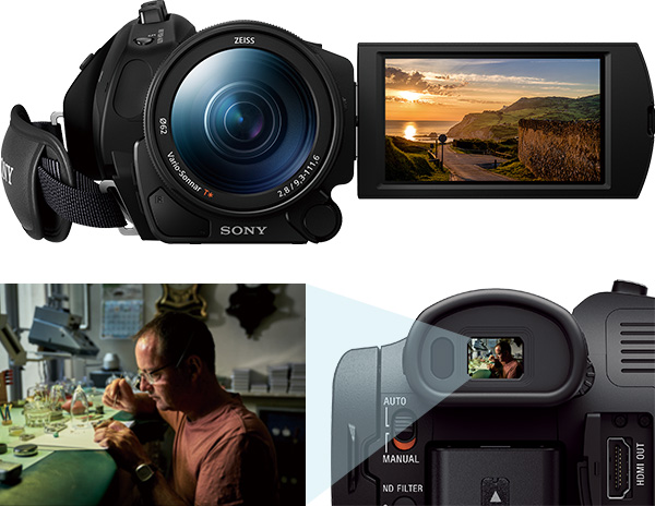 FDR-AX700 | デジタルビデオカメラ Handycam ハンディカム | ソニー