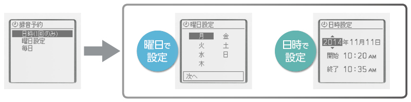 ICZ-R250TV 特長 : 豊富な録音機能 | ICレコーダー／集音器 | ソニー