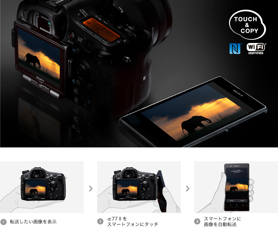 α77 II 特長 : ソニーならではの機能 | デジタル一眼カメラα（アルファ