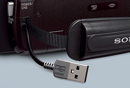 HDR-CX535 特長 : 快適な操作性 | デジタルビデオカメラ Handycam